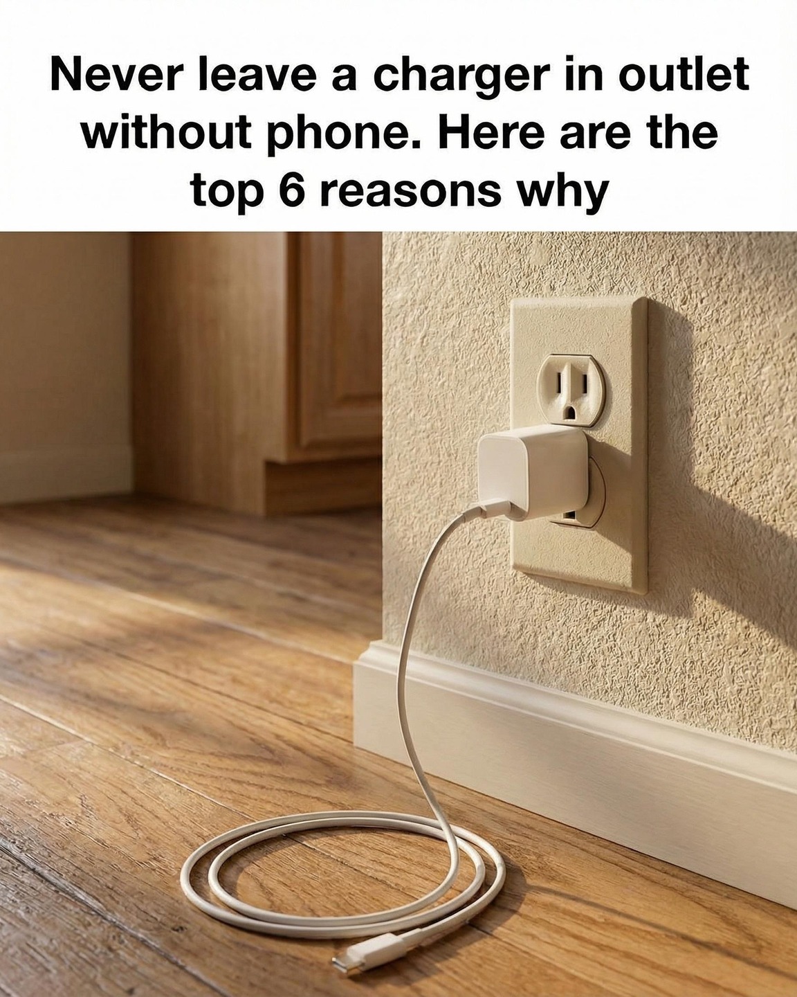 Six Reasons Unplugging Your Charger Matters More Than You Think