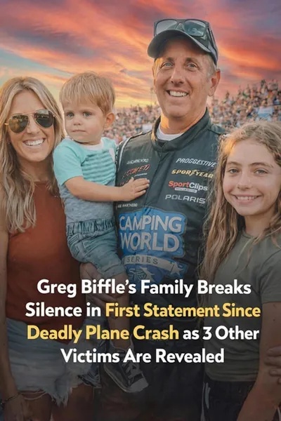 Biffle Family Breaks Silence With Emotional Statement After Tragic Plane Crash