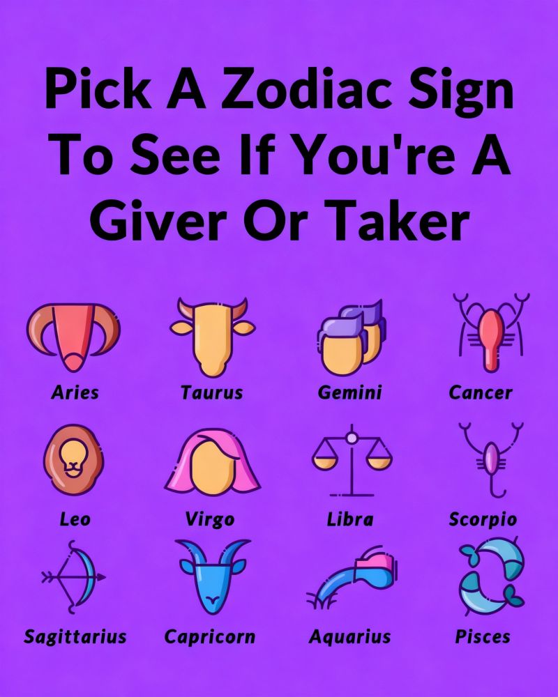 Are You More of a Giver or a Receiver? What Your Zodiac Sign May Reflect
