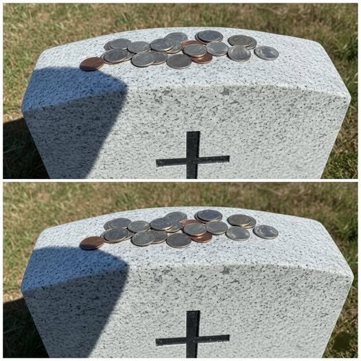Why Coins Are Left on Graves—and What Each One Truly Means