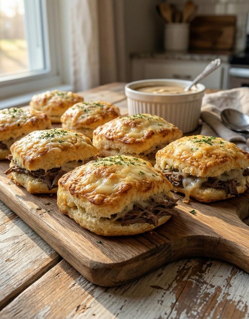 Easy French Dip–Style Biscuits Packed with Comfort and Flavor