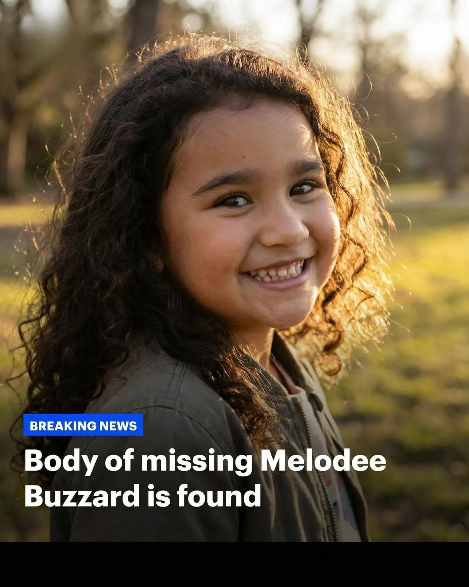 Authorities Confirm Tragic Discovery in the Case of Missing Child Melodee Buzzard
