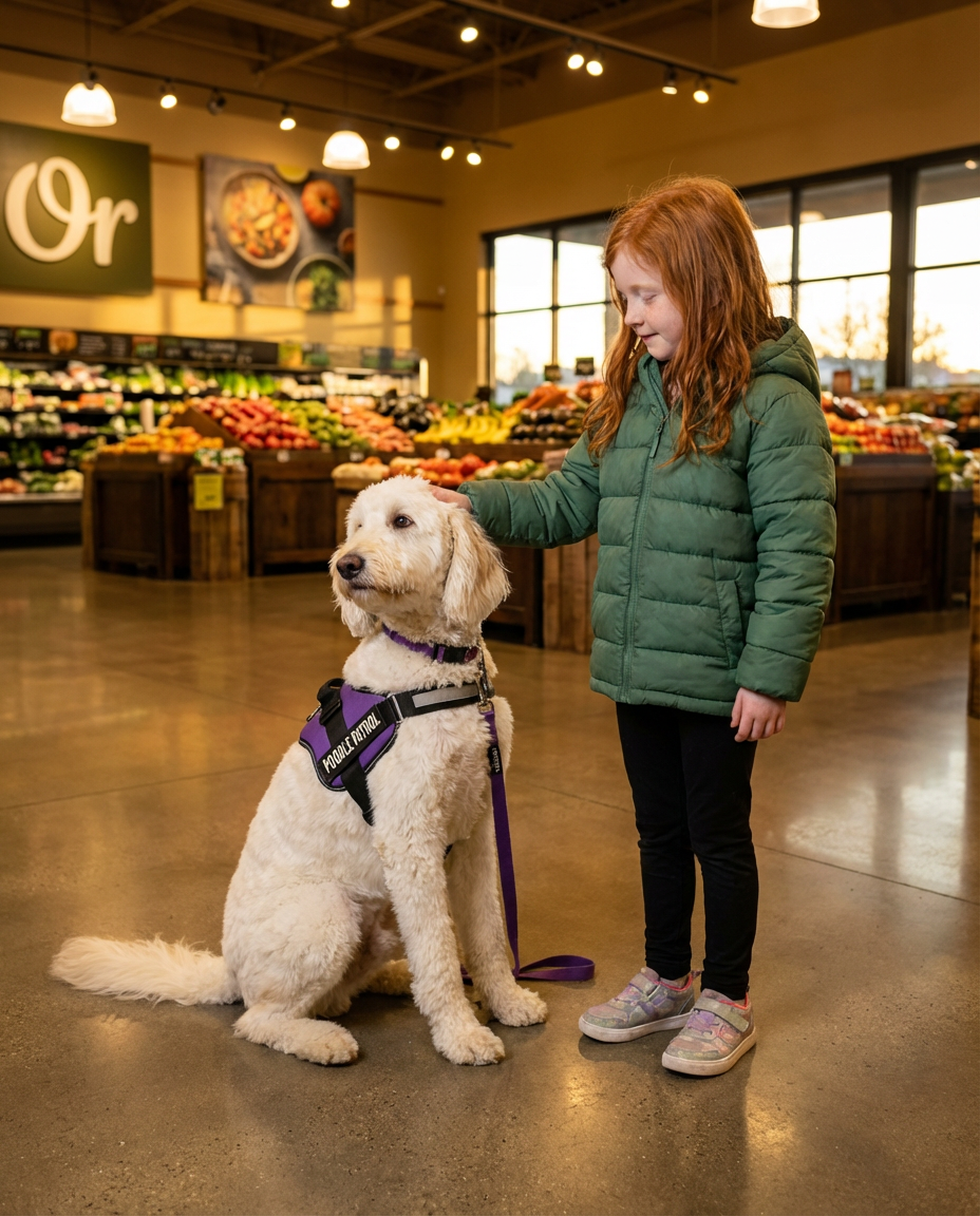 A STRANGER SCREAMED AT MY DAUGHTER IN THE GROCERY STORE — SHE NEVER EXPECTED SOMEONE TO STAND UP FOR HER