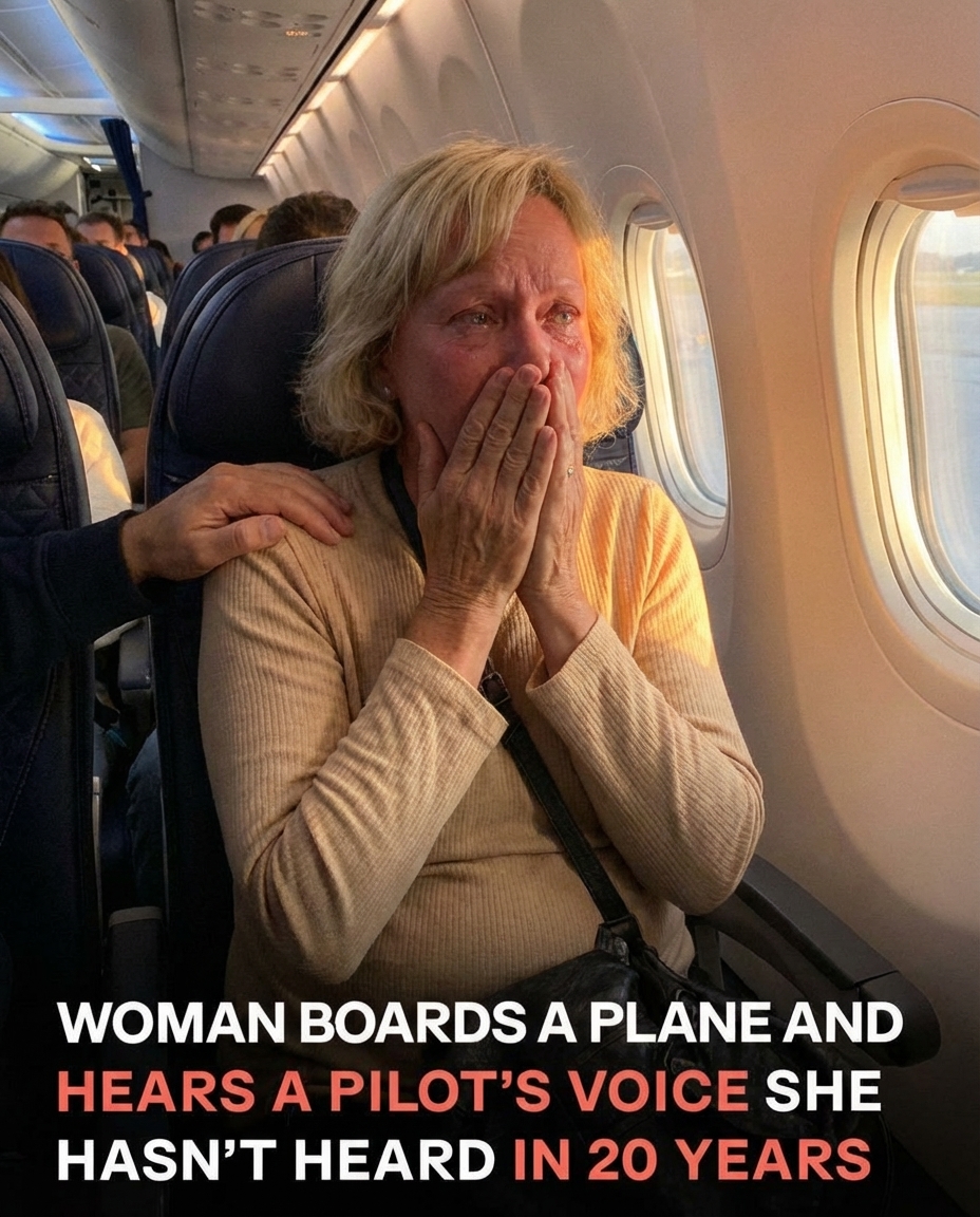 Woman Boards Plane and Recognizes a Pilot’s Voice She Hasn’t Heard in 20 Years