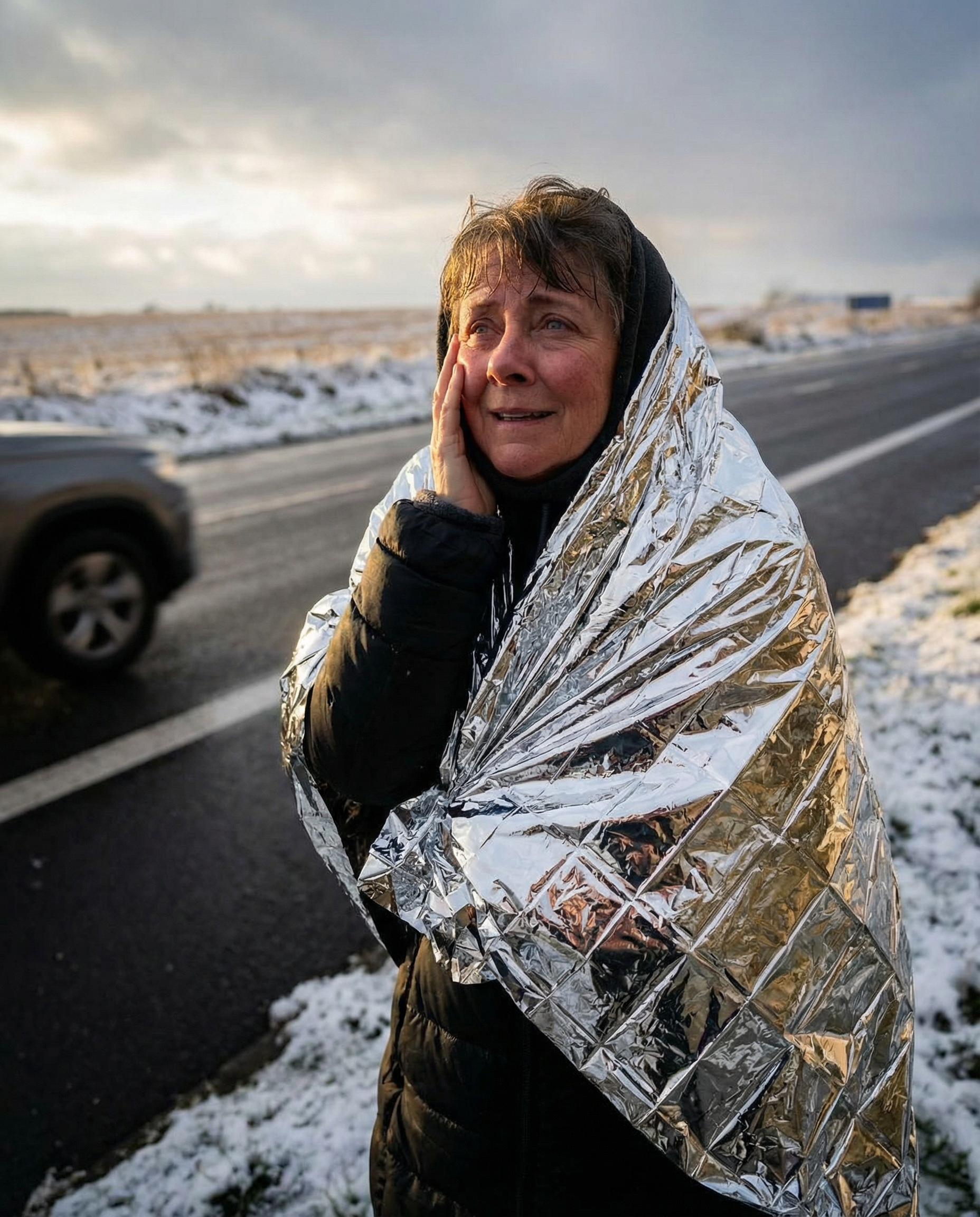 I Stopped to Help an Elderly Woman After Her Car Crashed – Two Days Later, My Whole Life Changed