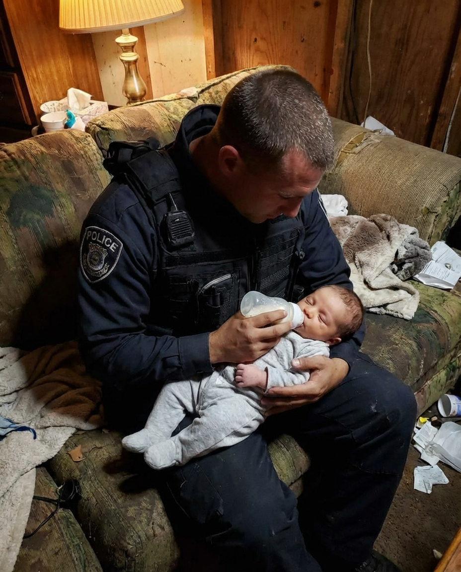 I Fed a Hungry Newborn Found Next to an Unconscious Woman – Years Later, He Gave Me a Medal on Stage