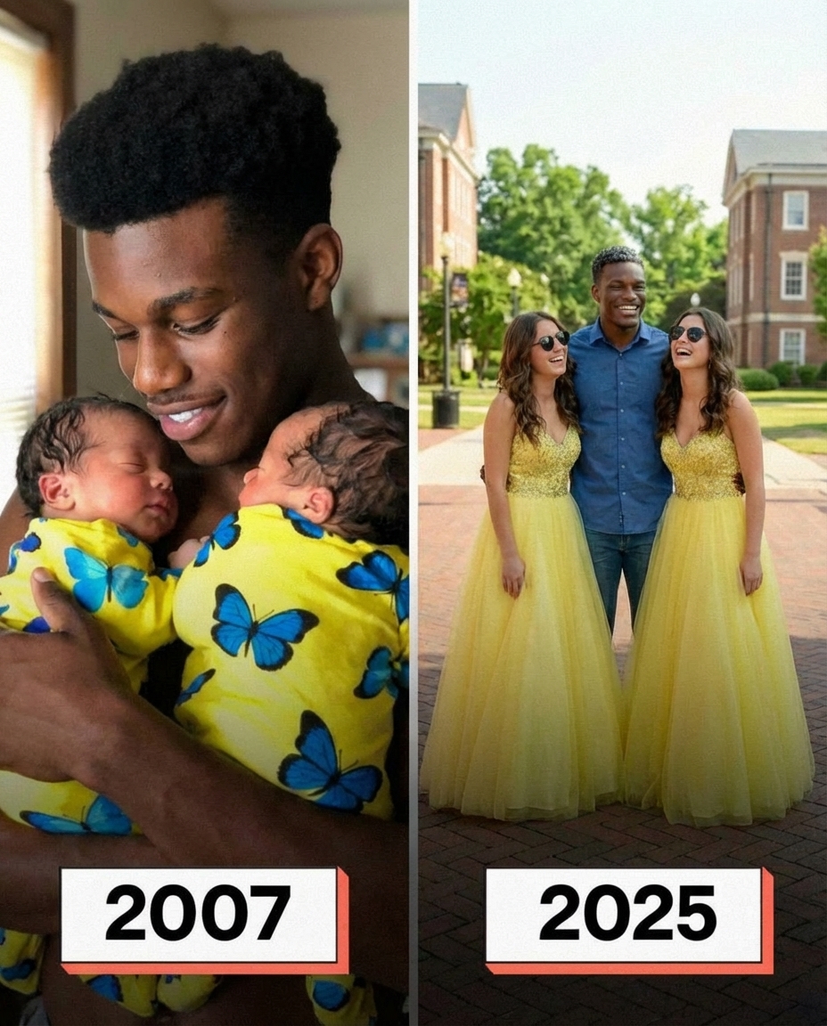 My Wife Abandoned Me with Our Blind Newborn Twins – 18 Years Later, She Returned with One Strict Demand