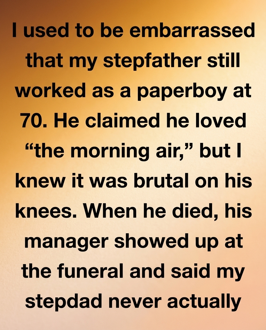 The Paper Route I Misjudged — and the Secret My Stepfather Carried