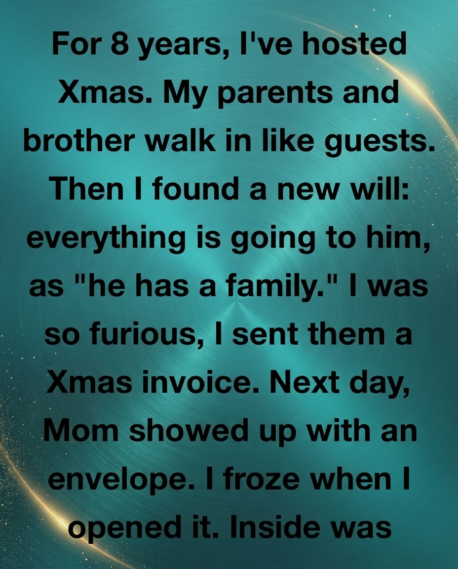 The Christmas “Invoice” That Finally Made My Family See Me