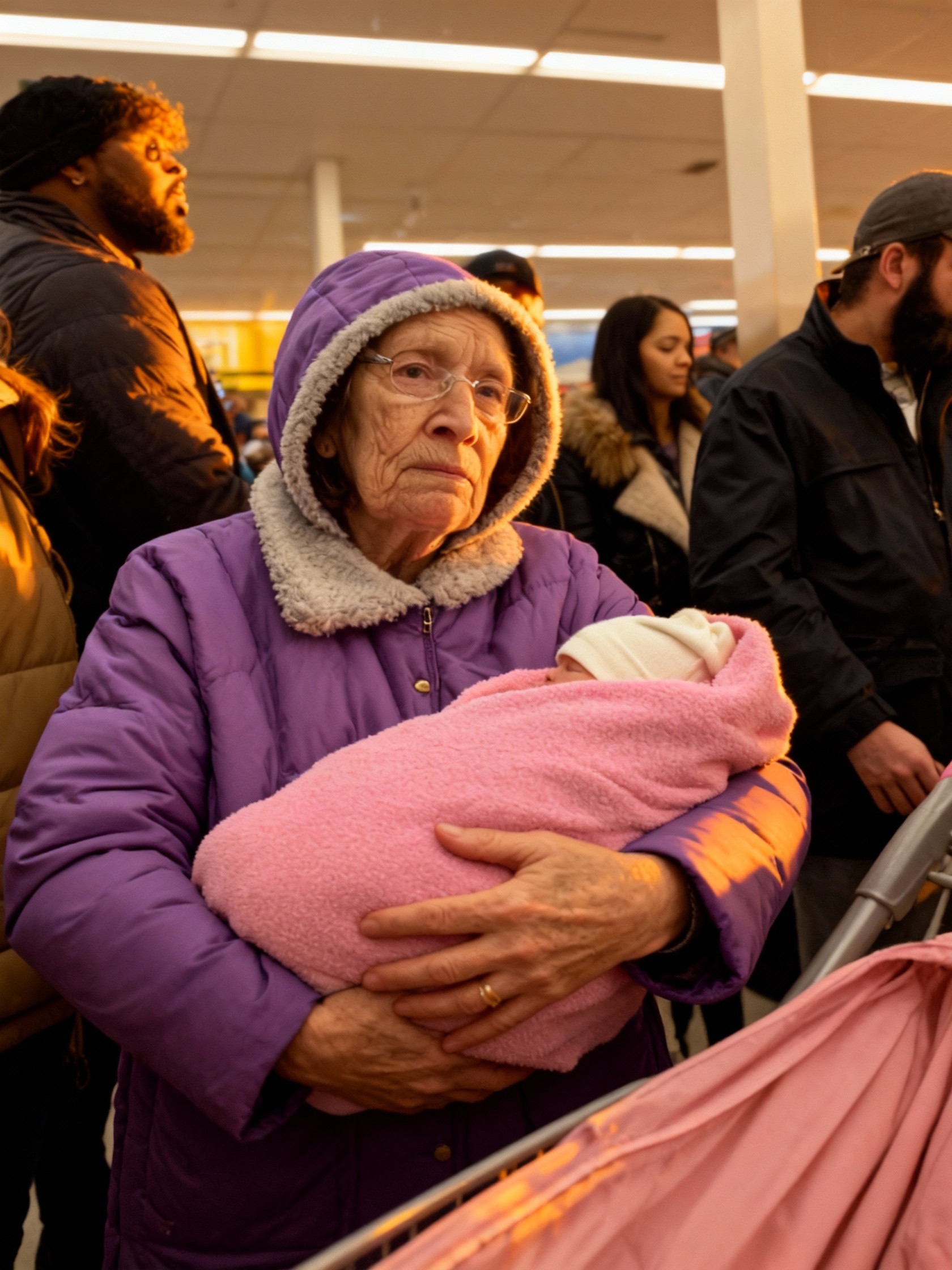 People Mocked Me When My Card Got Declined While I Was Holding My Baby Granddaughter—Then a Voice Behind Me Said, “Ma’am. You With the Baby”