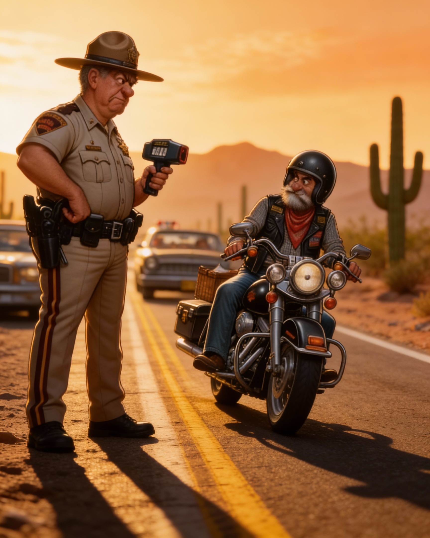 A Highway Patrol Stop Took an Unexpected Turn—and Left Everyone Laughing
